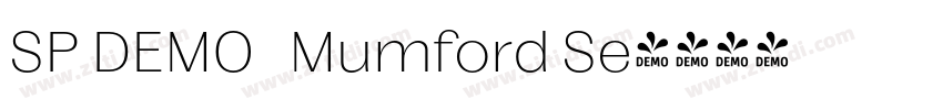 SP DEMO   Mumford Se字体转换